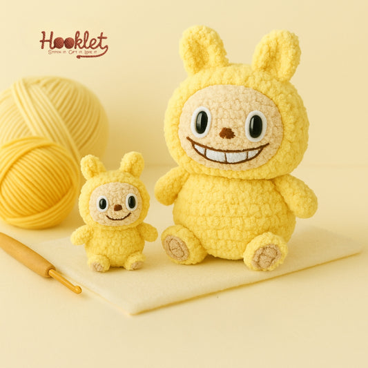 Labubu Amigurumi Crochet Pattern – Cute Plush Toy DIY (PDF Download)