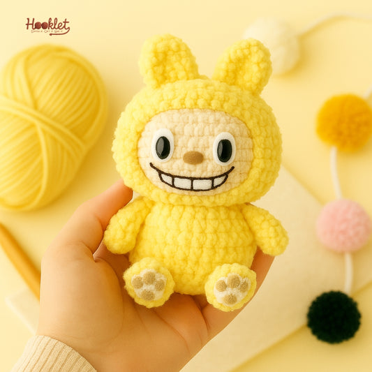 Labubu Amigurumi Crochet Pattern – Cute Plush Toy DIY (PDF Download)